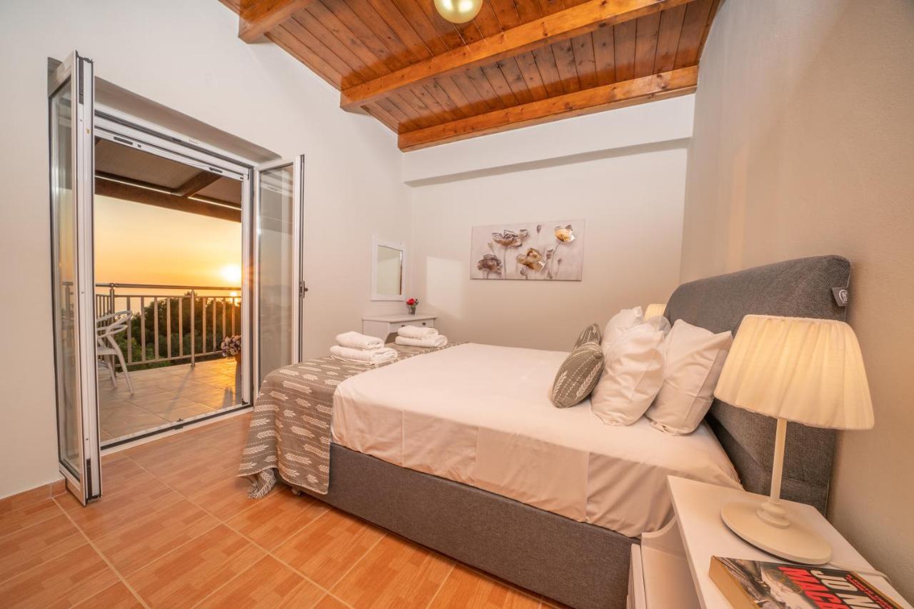Stone Villa Eriphyle ,Private Witn Sunset View Fiskardo Ngoại thất bức ảnh